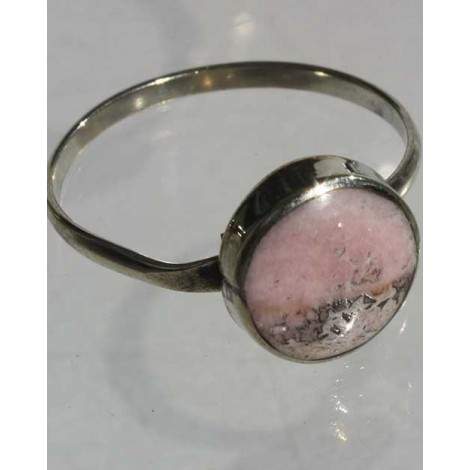 Anneau avec pierre quartz rose
