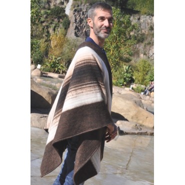 Poncho Macho Marron...