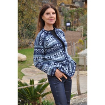 Veste azul cielo serrano