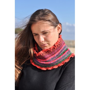 Echarpe Alpaga multicolore
