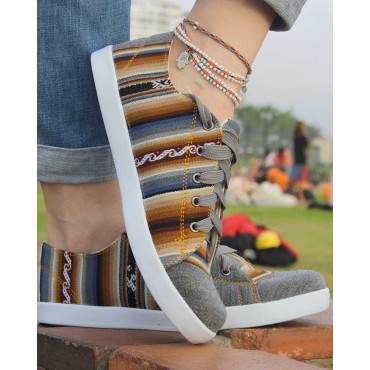 La chaussure des Incas gris